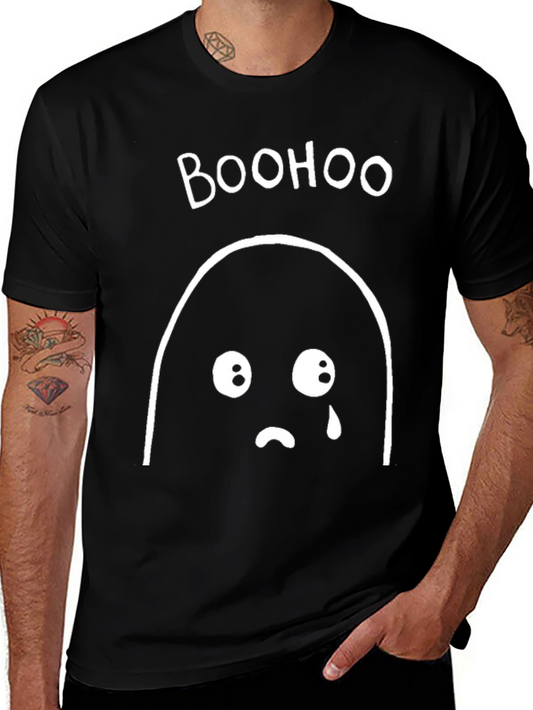 Boohoo Ghost Graphic Black T-Shirt