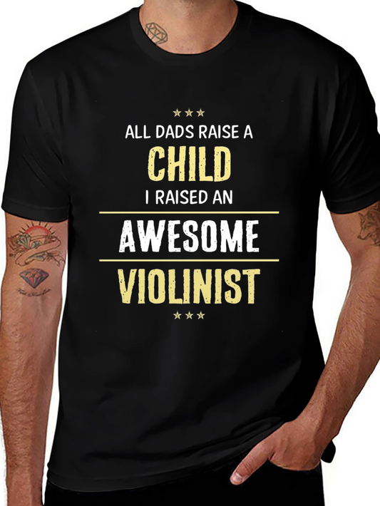 Awesome Violinist Dad T-Shirt