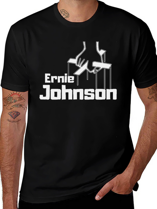 Ernie Johnson Godfather Style T-Shirt - Black