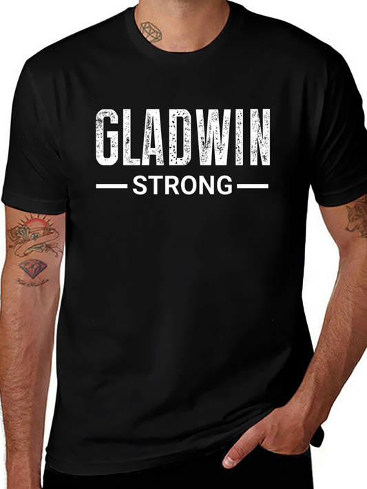Gladwin Strong Black T-Shirt